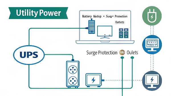 UPS connection diagram