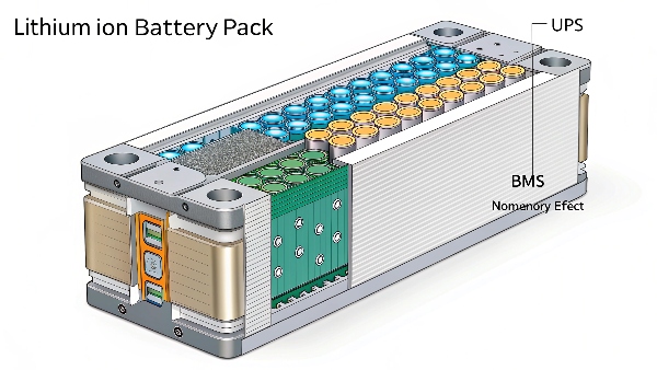 UPS with lithium battery