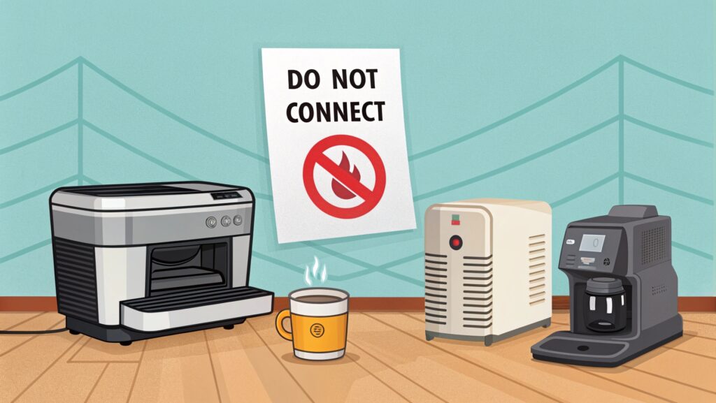 Devices not for UPS