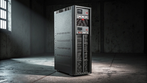 A completely dark and unresponsive UPS unit