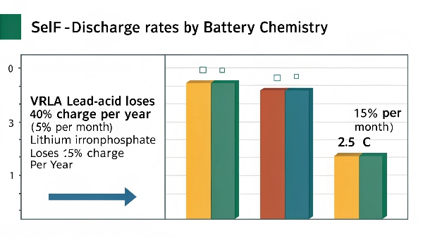 Battery self-discharge chart