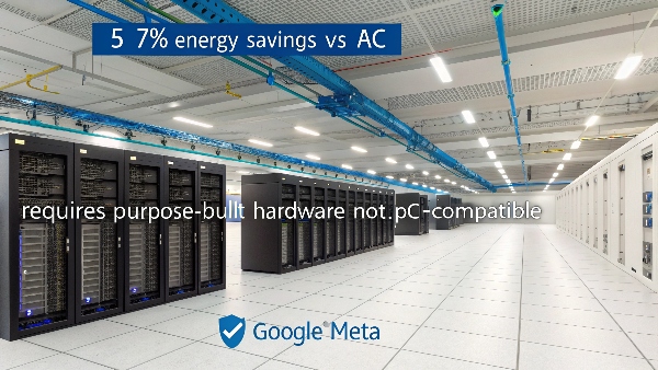Data center DC power distribution