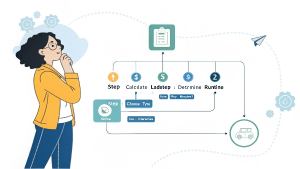 Image of a person looking at a flowchart for choosing the right UPS