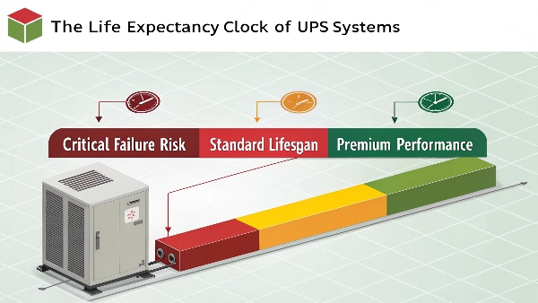 UPS lifespan infographic