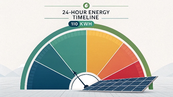 Battery discharge timeline