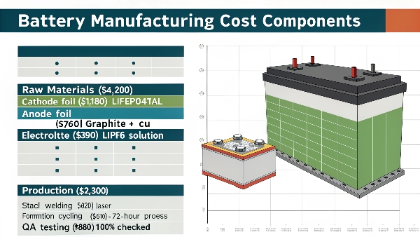 Battery cost components