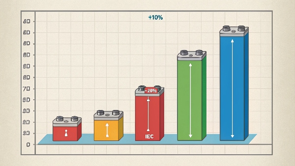 Battery lifespan comparison chart