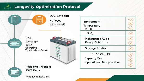 Battery maintenance checklist infographic