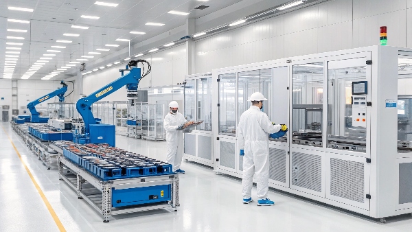Battery manufacturing