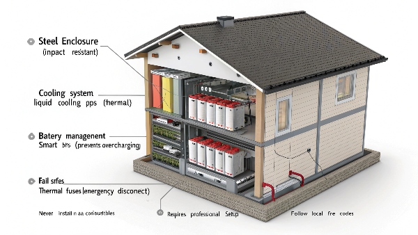 Battery safety features