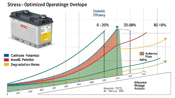 Battery state of charge graph