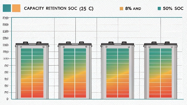 Battery storage charge comparison