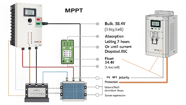 Charge controller setup