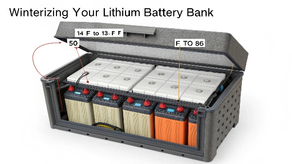 Cold weather battery installation