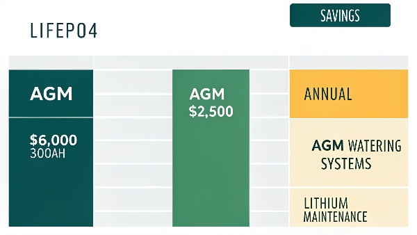 Cost comparison visualization