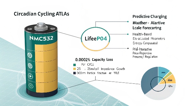 Daily solar charging cycle diagram