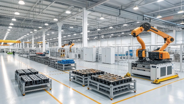 Battery manufacturing