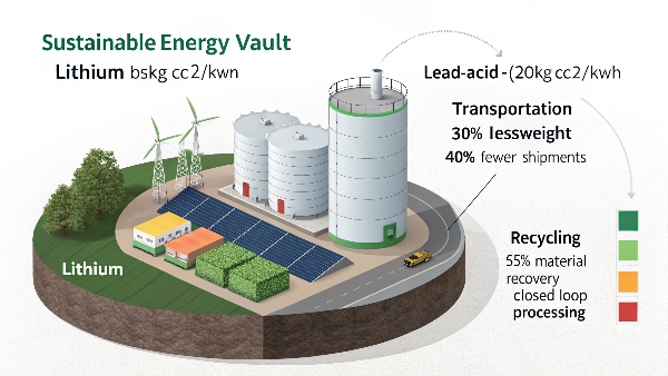 Green energy lithium solar storage