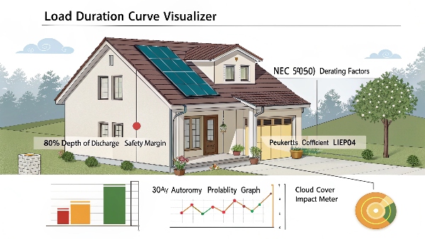 Home battery sizing chart