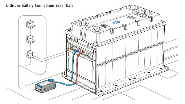 Lithium battery installation diagram