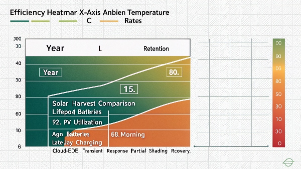 Lithium battery performance graphs showing efficiency