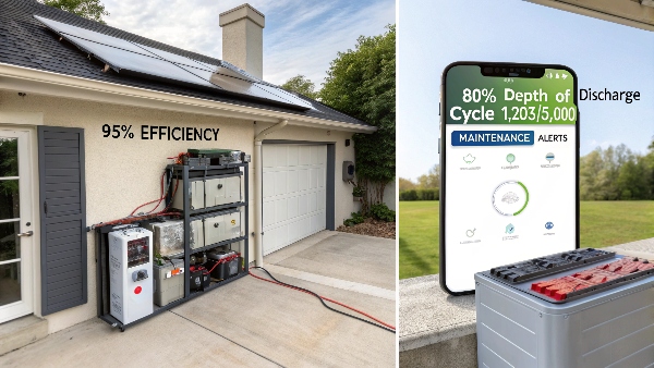 Lithium battery solar system