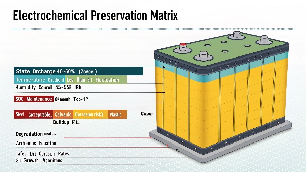 Proper lithium battery storage setup