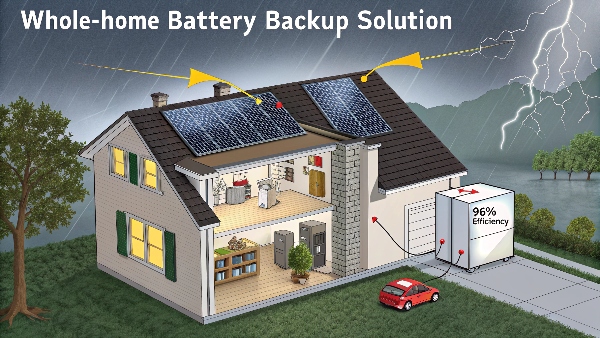 Lithium solar battery system
