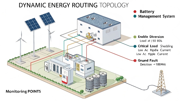 Renewable energy storage diagram