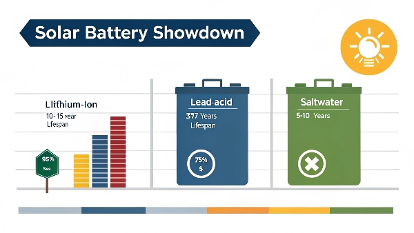 Solar battery comparison chart