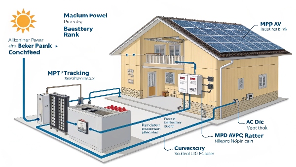Solar battery connection
