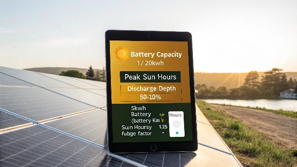 Solar panel calculation