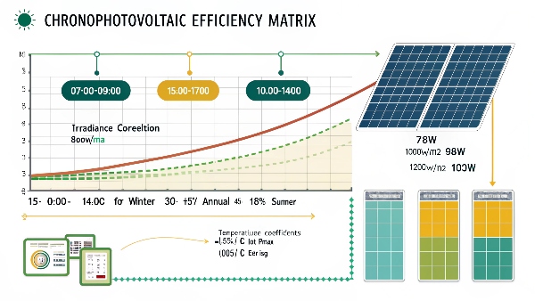 Solar panel charging battery speed diagram