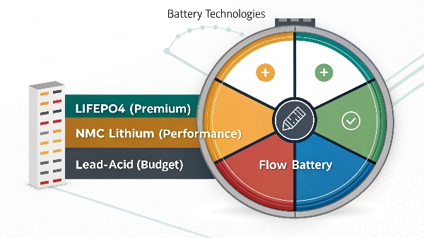 Solar battery types comparison
