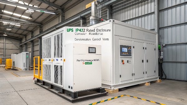 Industrial UPS installation