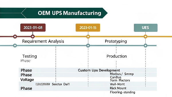 Custom UPS solutions