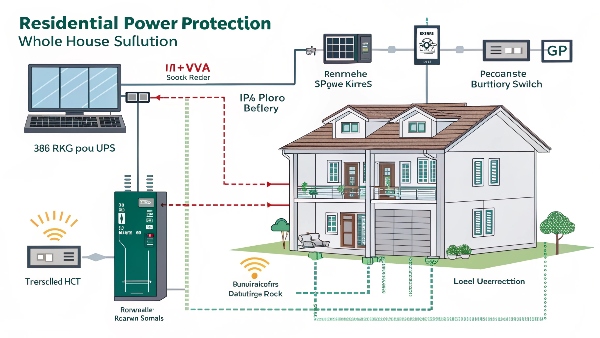 Whole house UPS installation