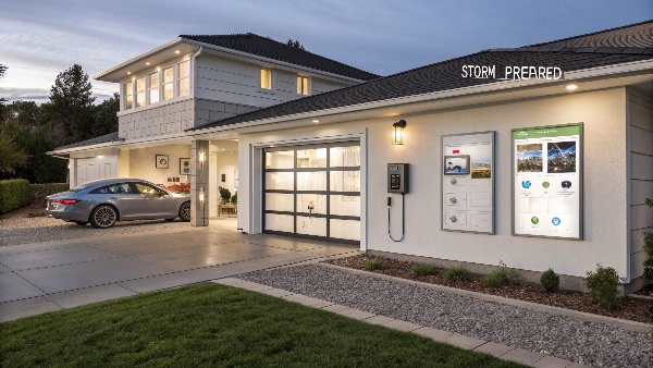 Solar battery installation