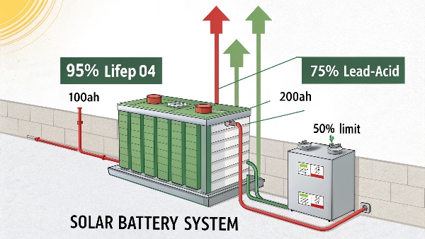 solar battery diagram