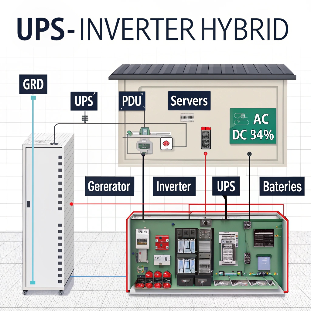 UPS-inverter connection