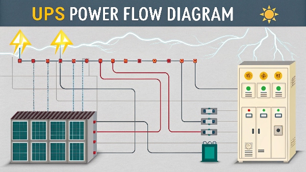UPS operation diagram