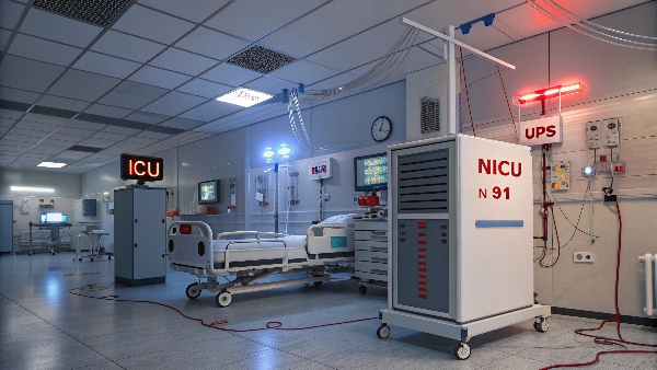 Hospital UPS installation