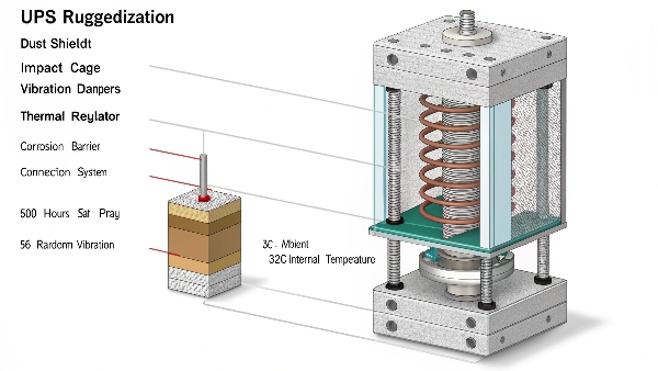 Mining UPS installation