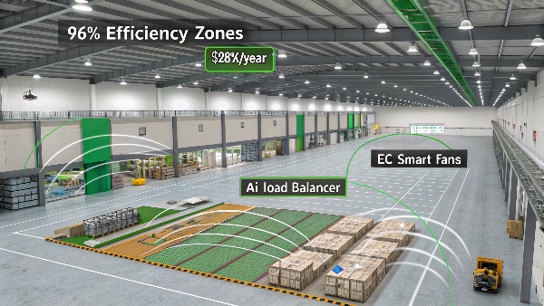 Warehouse UPS layout