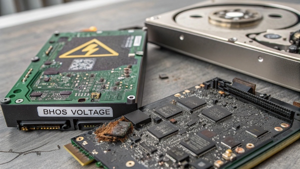 Damaged PC Components