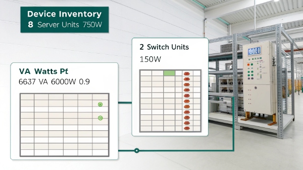 UPS load calculation