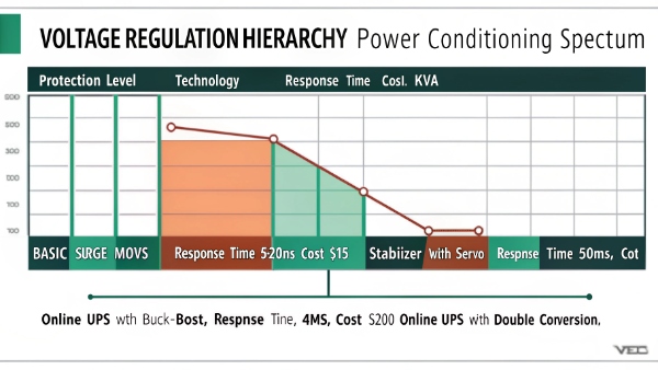 UPS Voltage Regulation Graph