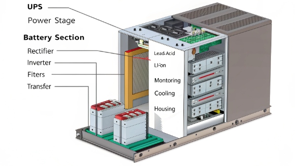 UPS internal components
