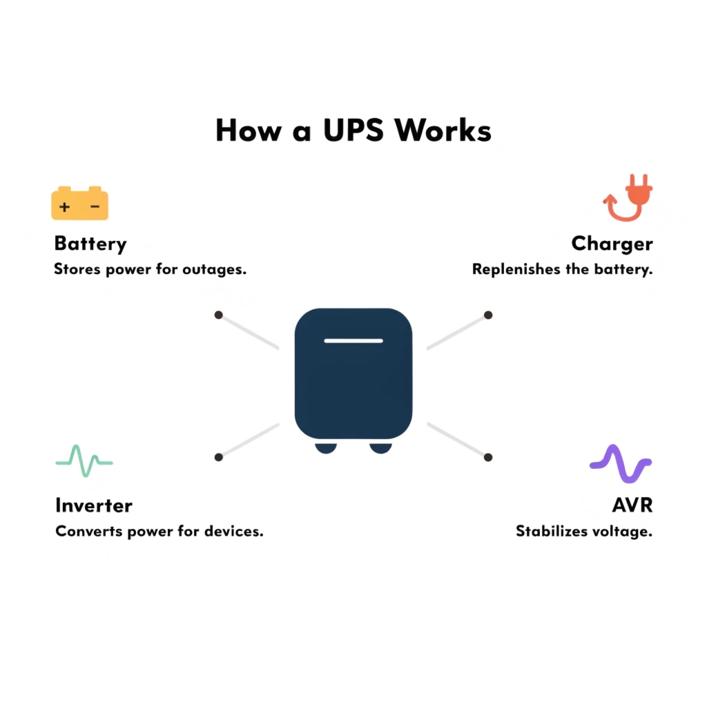 UPS basic diagram