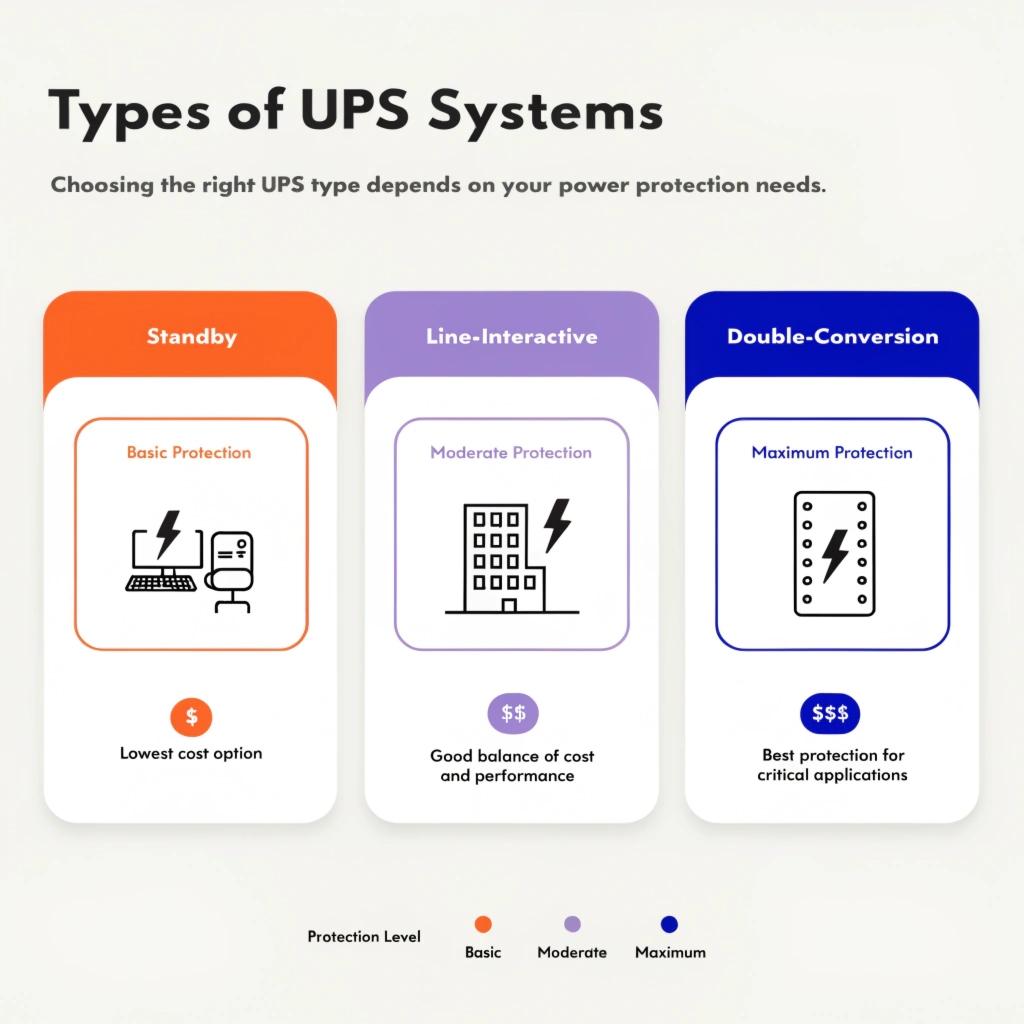UPS types comparison